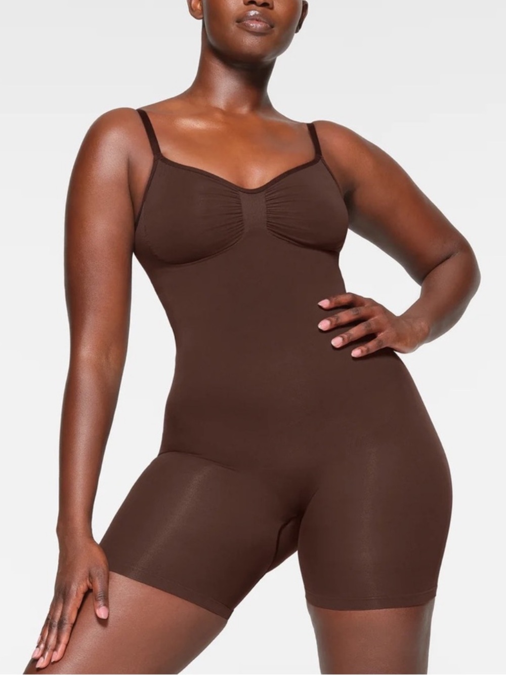 Skims everyday sculpt thigh high bodysuit shapewear